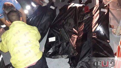 صور البحارة الثلاثة المتوفين في حادث مركب صيد عزبة البرج في بورسعيد