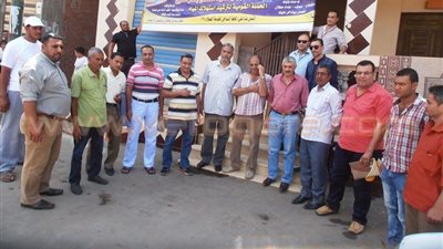 بالصور.. أول حملة للرقابة الإدارية على قرية السحايت بكفرالشيخ