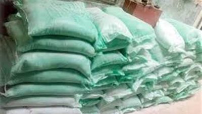 ضبط 14 طن دقيق مدعم بالسوق السوداء في القليوبية