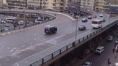 إغلاق جزئي لكوبري فيصل باتجاه شارع السودان (فيديو)