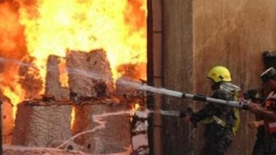 إخماد حريق بمعهد تيودور بلهارس بالوراق دون إصابات