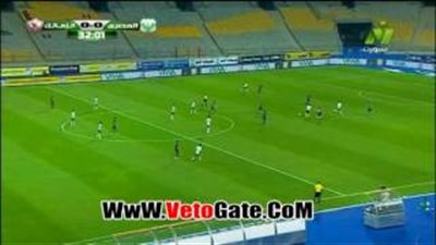 بالفيديو.. أحمد الشناوي ينقذ مرمى الزمالك من هدف أمام المصري