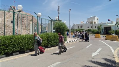 منفذ طابا يستقبل 417 سائحًا إسرائيليًا