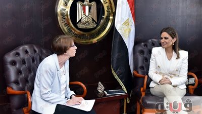 سحر نصر تبحث مع سفيرة فنلندا زيادة استثمارات بلادها في مصر