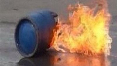 إصابة شخصين في انفجار أسطوانة بوتاجاز بالمنوفية