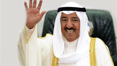 برقية تهنئة من أمير الكويت لمرزوق الغانم بعد طرده لوفد إسرائيل