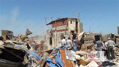 انتقال سيارات الأحياء ببورسعيد لإزالة عشوائيات «أبوعوف»