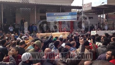 بالصور.. بورسعيد تشيع جثامين شهداء اشتباكات الأمس
