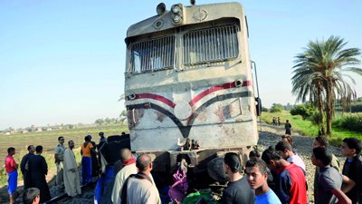 حبس متهمى قطع شريط السكك الحديدية ببنى سويف 15 يوما