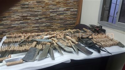 ضبط ورشة لتصنيع الأسلحة في بولاق أبو العلا