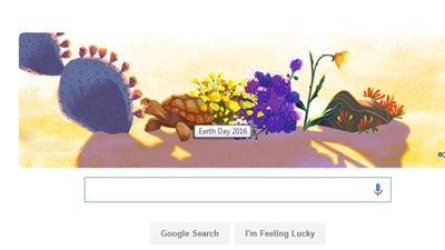 «جوجل» يحتفل باليوم العالمي للأرض