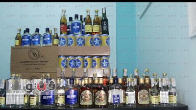 التحفظ على 202 زجاجة خمور بحوزة مدرب كمال أجسام بالشرقية