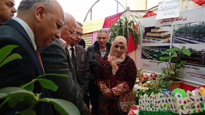 افتتاح معرض الاقتصاد المنزلى والتربية الزراعية ببورسعيد (صور)