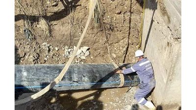 تغيير خط طرد الوليدية بأسيوط  بعد تعرضه للكسر عدة مرات