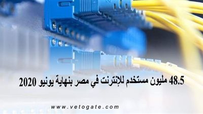 48.5 مليون مستخدم للإنترنت في مصر بنهاية يونيو 2020 | إنفوجراف