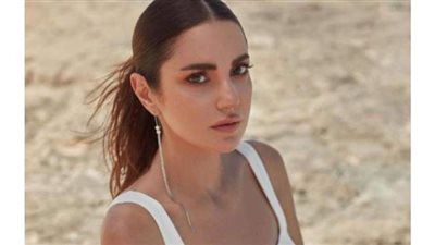 درة  في جلسة تصوير  جديدة بالجونة مع محمود عبد السلام