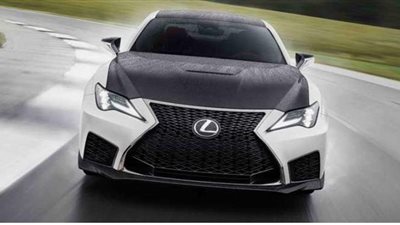 لكزس فوجي  RC F 2021 تعزيز الديناميكا الهوائية باستخدام ألياف الكربون