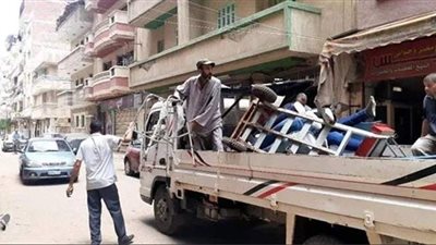 أمن الجيزة يرفع 160 حالة إشغال طريق بالمنطقة الأثرية في الهرم