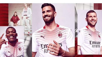 ميلان يكشف عن القميص الثاني للموسم الجديد