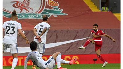 هاتريك محمد صلاح يقود ليفربول للفوز على ليدز 3/4 بافتتاح الدوري الإنجليزي