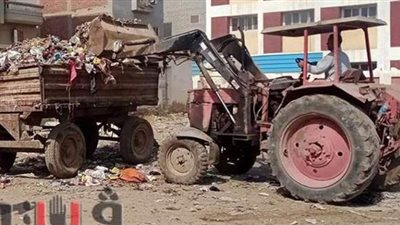 رفع ١٦٥ طن قمامة من شوارع بلقاس بالدقهلية | صور