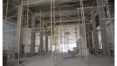 نائب محافظ المنيا يتابع الأعمال الإنشائية بالمتحف الآتوني