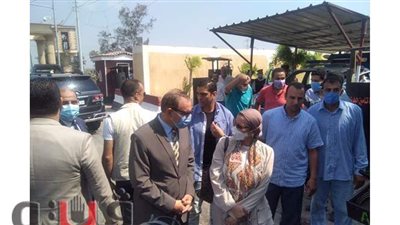 وزيرة البيئة تتابع عمليات فرم وكبس قش الأرز بكفر الشيخ | صور