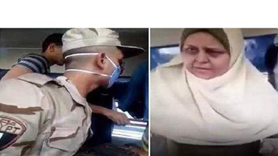 سيدة القطار بعد تكريمها من محافظ الغربية: 