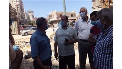 رئيس حي ثان المنتزه يتابع  خطة تطوير العشوائيات