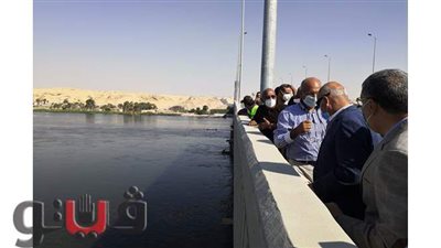 أسامة القاضي :  محور سمالوط  أهم المشروعات القومية بالمنيا | صور