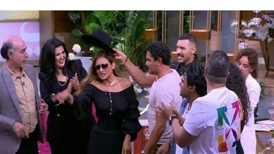 خلال 48 ساعة  .. عصابة 100 وش تحقق ٤٥ مليون مشاهدة في معكم منى الشاذلي