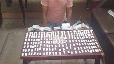 حبس 24 تاجر مخدرات 4 أيام ومصادرة كميات من الحشيش والهيروين