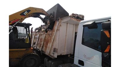 رفع 395 طن قمامة من مدن وقرى الدقهلية | صور