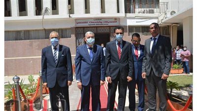 محافظ المنيا يفتتح مكتب التصديقات والخدمات القنصلي  | صور