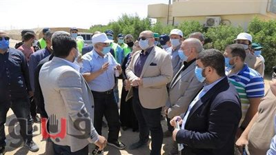 بتكلفة 45 مليون جنيه.. محافظ بني سويف يتابع مشروع إصلاح  الصرف  الصحي في بياض العرب