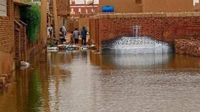 حصيلة  عدد القتلى والمنازل المدمرة في فيضانات السودان