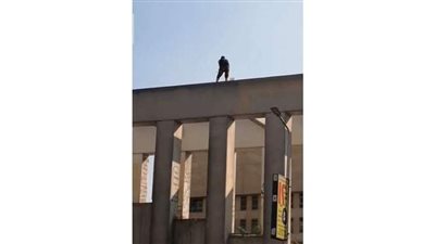 مصدر أمني يكشف تفاصيل واقعة تهديد شاب للمارة أسفل كوبري جامعة القاهرة | فيديو