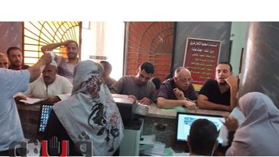 العزونى يتابع طلبات التصالح بالمركز التكنولوجى بالقنايات في الشرقية