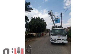 حملات نظافة وتجميل ورفع كفاءة الإنارة العامة بمراكز ومدن كفر الشيخ (صور)