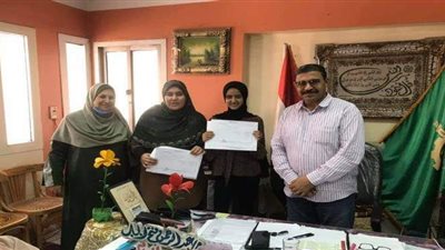 تكريم أوائل الثانوية العامة ببنها