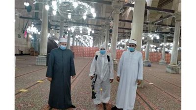 انطلاق حملة موسعة لنظافة وتعقيم المساجد استعدادا للجمعة القادمة  | صور