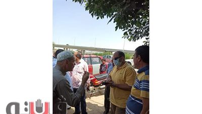 رئيس مدينة الإسماعيلية في جولة مفاجئة بقرية الفردان | صور