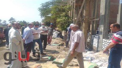 لجنة  متابعة محافظ بني سويف  ترصد سلبيات بـ «أبسوج الفشن»