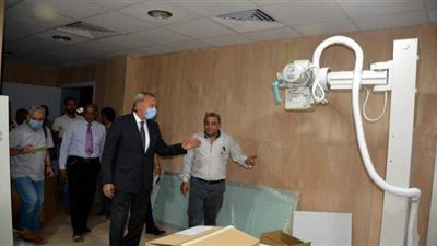 محافظ القليوبية يتابع استلام لجنة وزارة الصحة لمستشفى كفر شكر المركزي