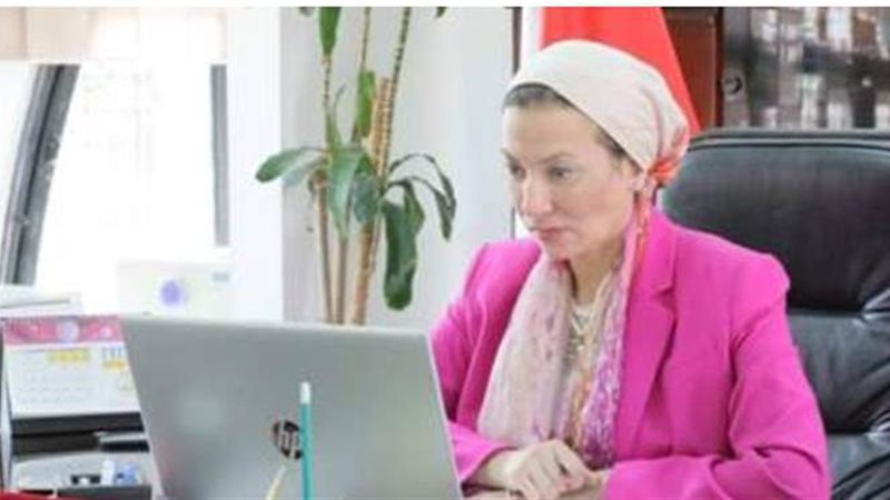 وزيرة البيئة