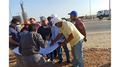 توصيل مياه الشرب لمباني الوزارات بالعاصمة الإدارية الجديدة