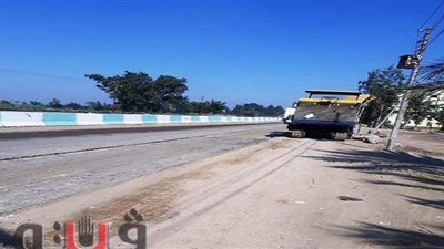 إعادة رصف وتجميل مدخل  كفر صقر بالشرقية | صور