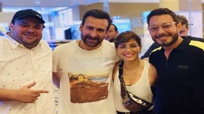 سر سعادة منة فضالي وأمنياتها بالجوائز لأبطال  