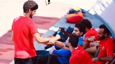 لاعبو الأهلي يتعاهدون على حسم الدوري امام المقاصة