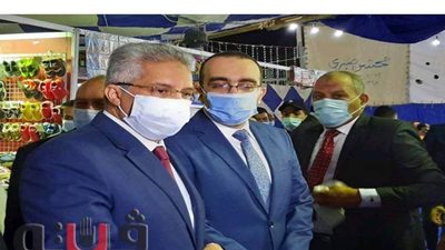 مدير أمن الإسماعيلية ونائب المحافظ يفتتحان معرض أهلا مدارس | صور